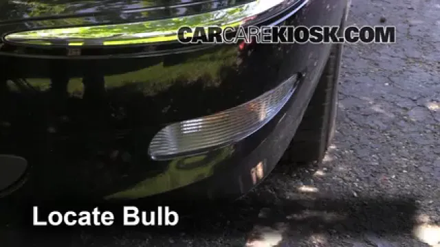 2007 Buick LaCrosse CXL 3.8L V6 Éclairage Feu clignotant avant (remplacer l'ampoule)